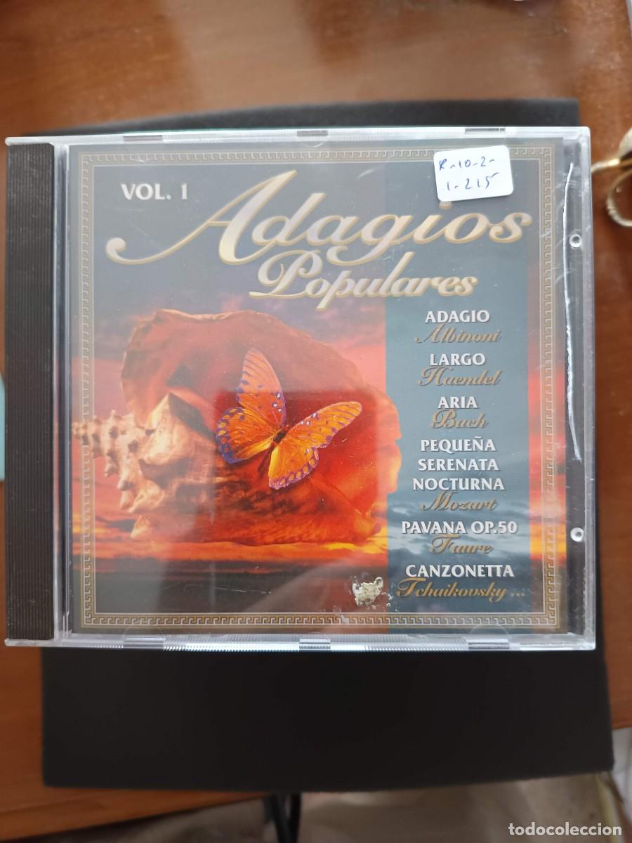 CDs de m&uacute;sica: adagios populares. vol. 1