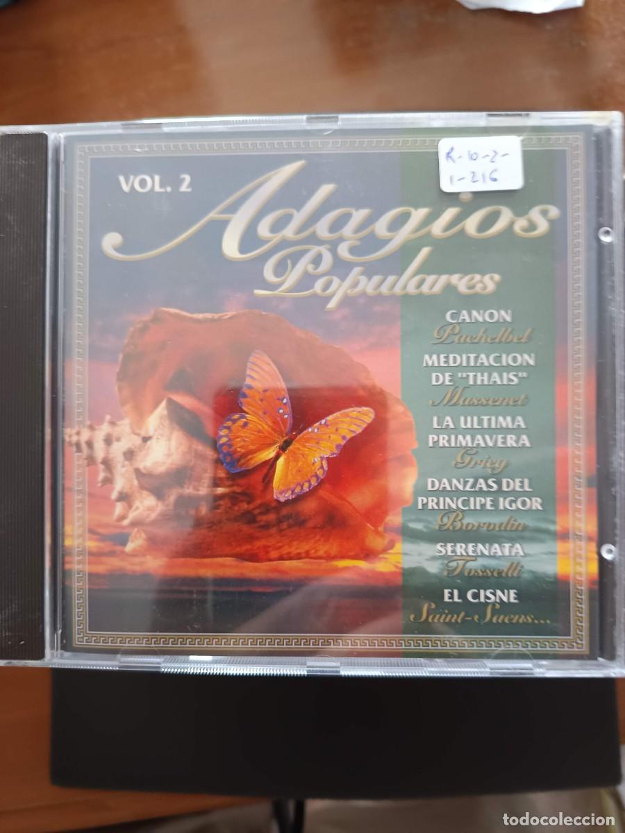 CDs de m&uacute;sica: adagios populares. vol. 2