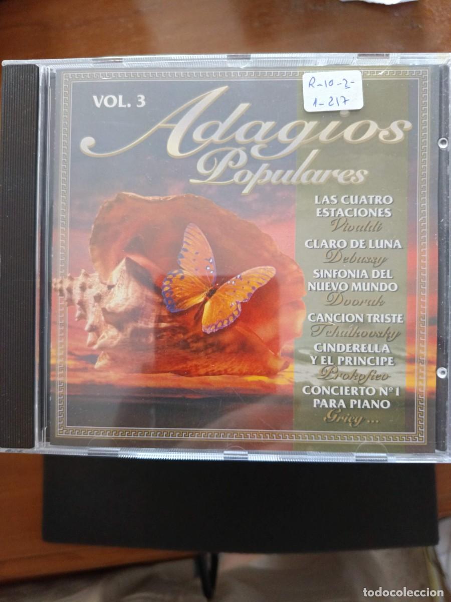 CDs de m&uacute;sica: adagios populares. vol. 3