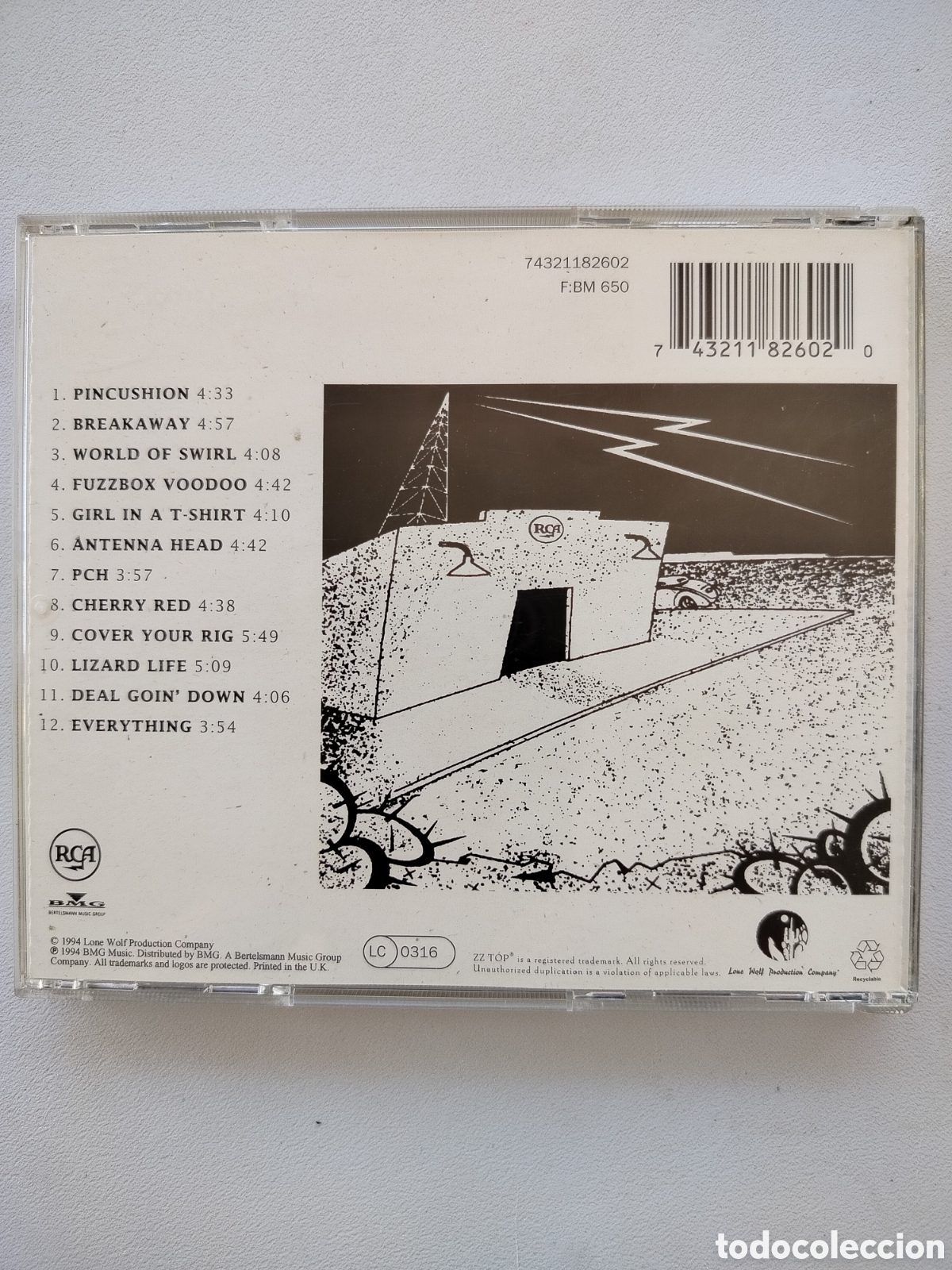 CDs de m&uacute;sica: ZZ Top CD Antenna 1994 - Foto 2