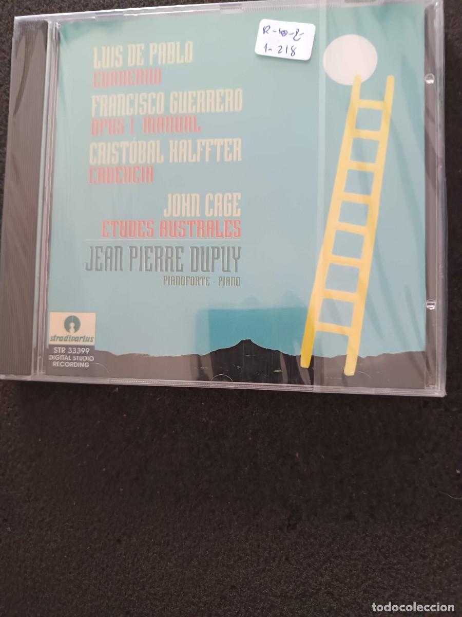 CDs de m&uacute;sica: LUIS DE PABLO: CUADERNO / FRANCISCO GUERRERO: OPUS 1. MANUAL / CRIST&Oacute;BAL HALFFTER: CADENCIA / JOHN C