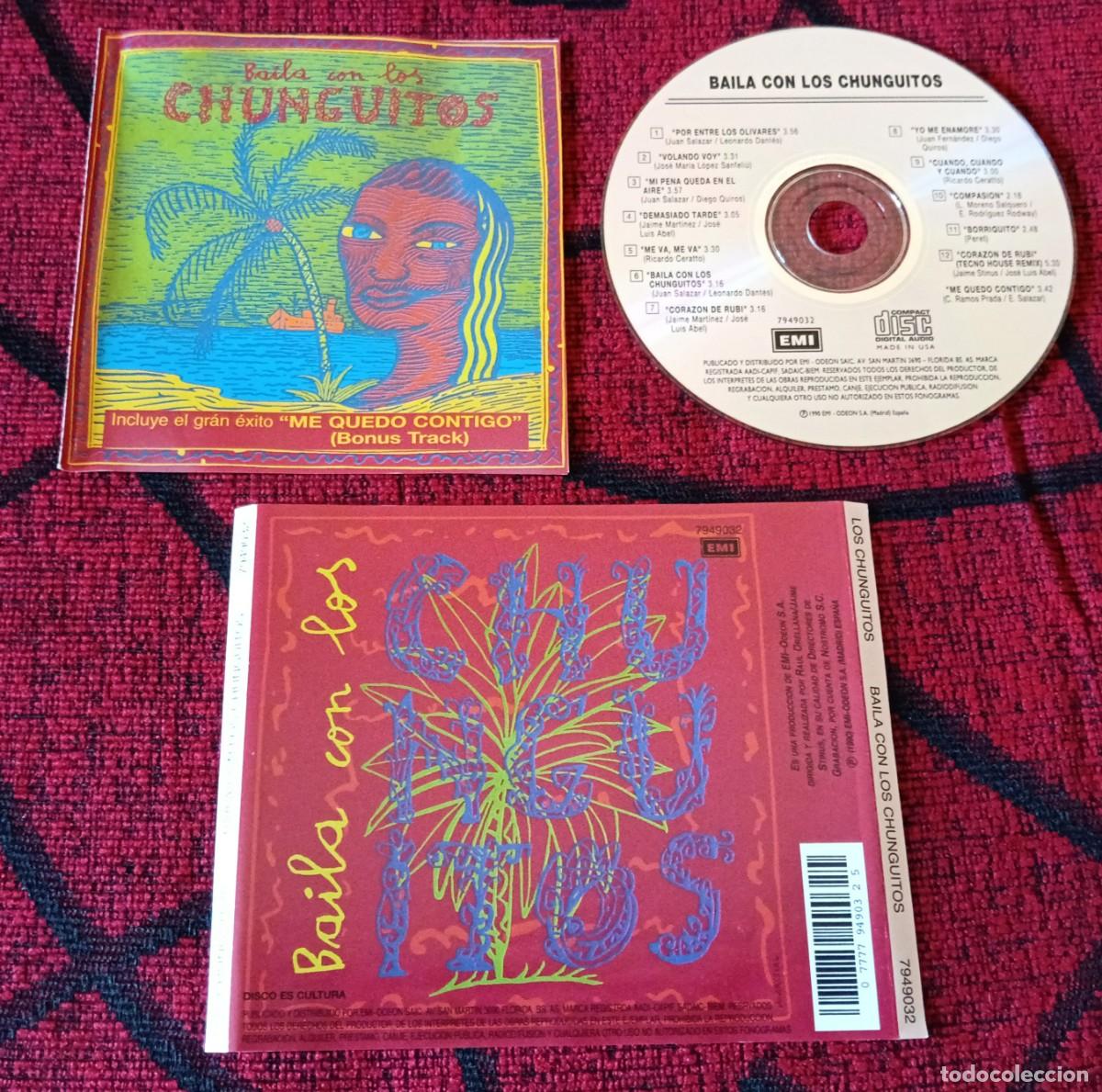 CDs de m&uacute;sica: LOS CHUNGUITOS ** BAILA CON LOS CHUNGUITOS ** CD 1990