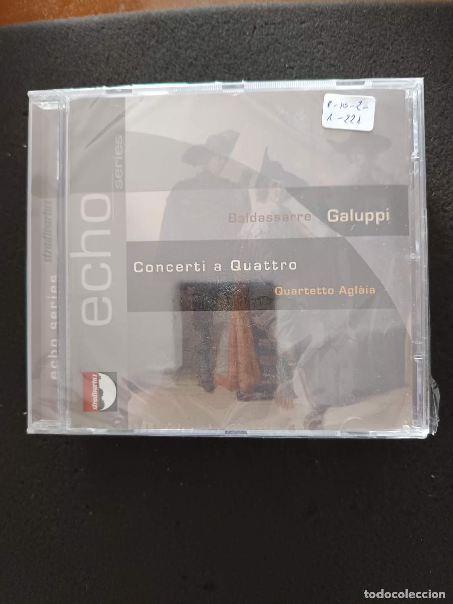CDs de m&uacute;sica: BALDASARE GALUPPI: CONCERTI A QUATTRO. QUARTETTO AGL&Agrave;IA