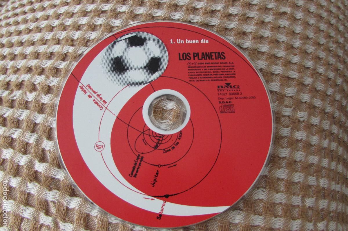 CDs de m&uacute;sica: Los planetas CD single un buen d&iacute;a LEER DESCRIPCION