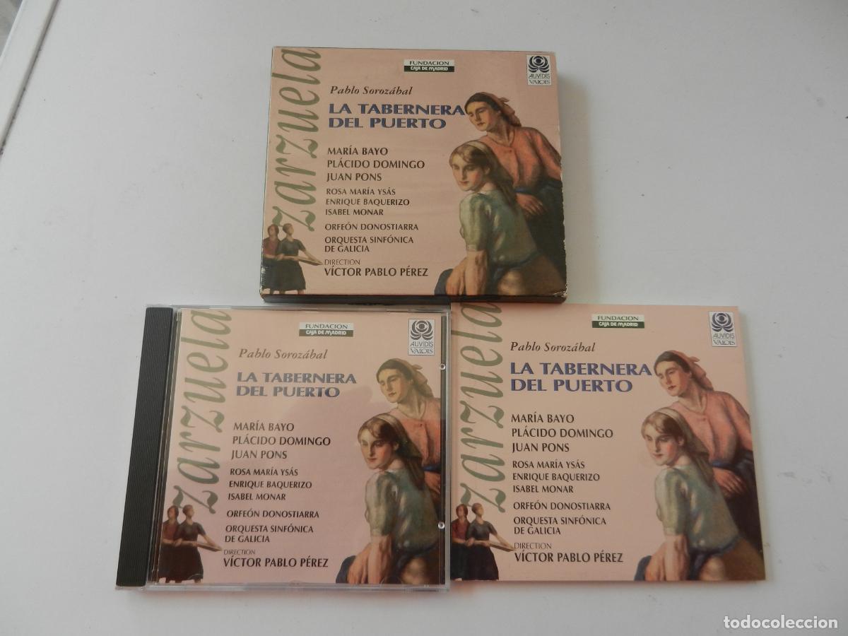 CDs de m&uacute;sica: LA TABERNERA DEL PUERTO - PABLO SOROZ&Aacute;BAL - VICTOR PABLO P&Eacute;REZ -AUVIDIS - 1996 -
