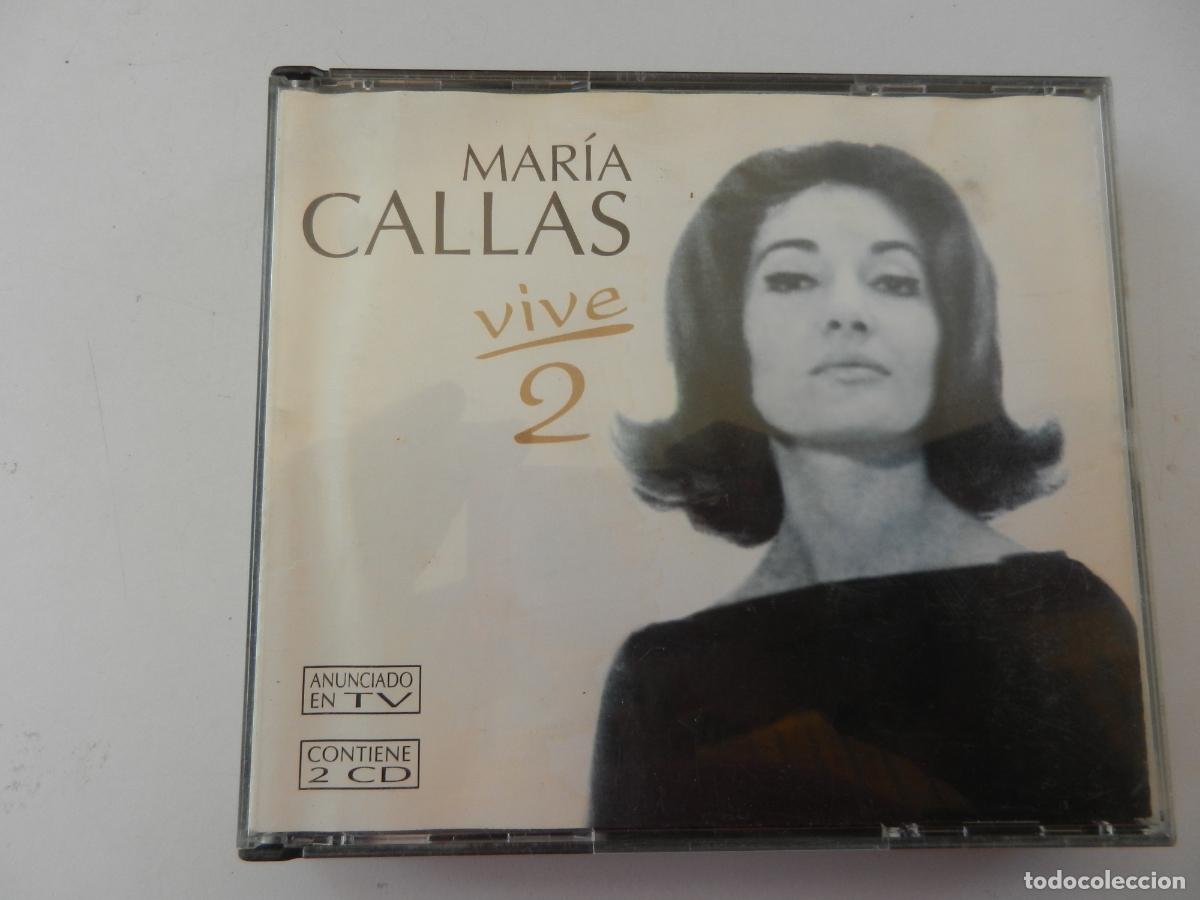 CDs de m&uacute;sica: MARIA CALLAS VIVE - 2 -2 CD,S + LIBRETO- EMI 1996-28 TEMAS