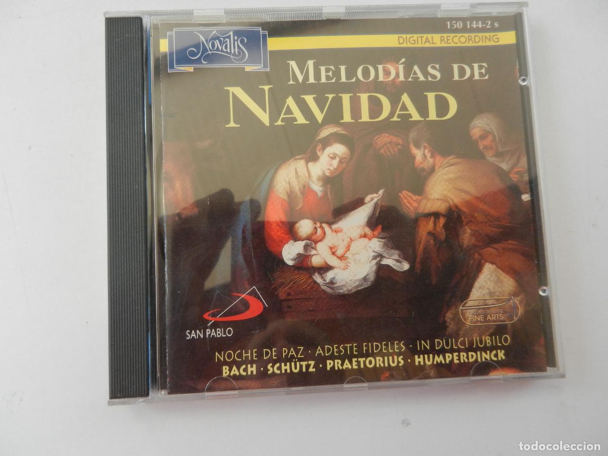 CDs de m&uacute;sica: MELODIAS DE NAVIDAD - -CD - SAN PABLO