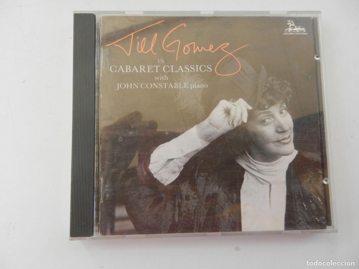 CDs de m&uacute;sica: JILL GOMEZ IN CABARET CLASSIC WITH JOHN CONSTABLE PIANO - CD