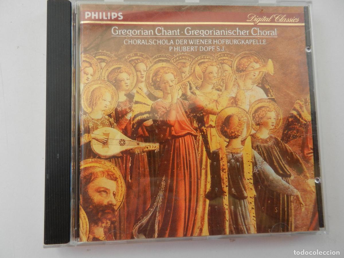 CDs de m&uacute;sica: GREGORIAN CHANT -P HUBERT DOPF S.J - CD 1985 PHILIPS
