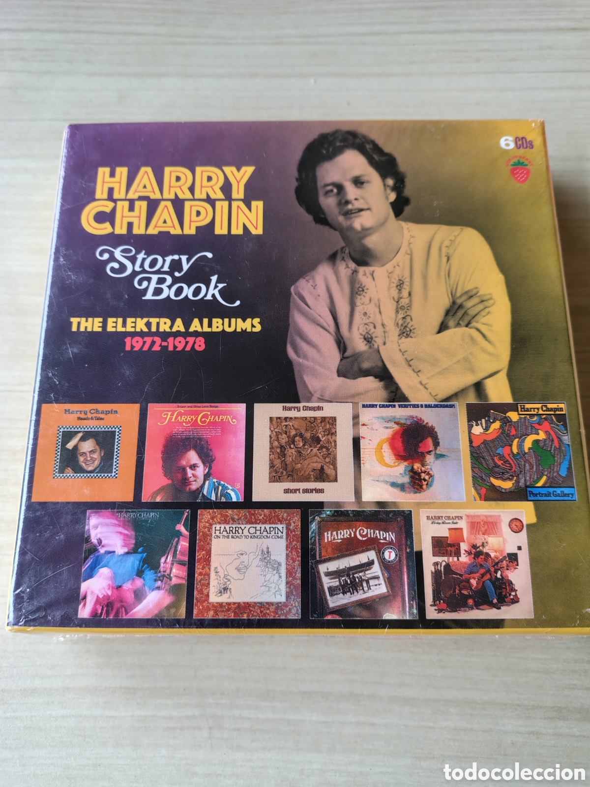 CDs de m&uacute;sica: HARRY CHAPIN Story Book The Elektra Albums 1972 - 1978 (2022 CHERRY RED) 6CD BOX SET PRECINTADO