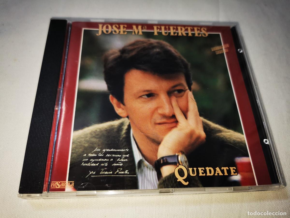 CDs de m&uacute;sica: JOSE M&ordf; FUERTES Quedate CD ALBUM DEL A&Ntilde;O 1993 CONTIENE 8 TEMAS