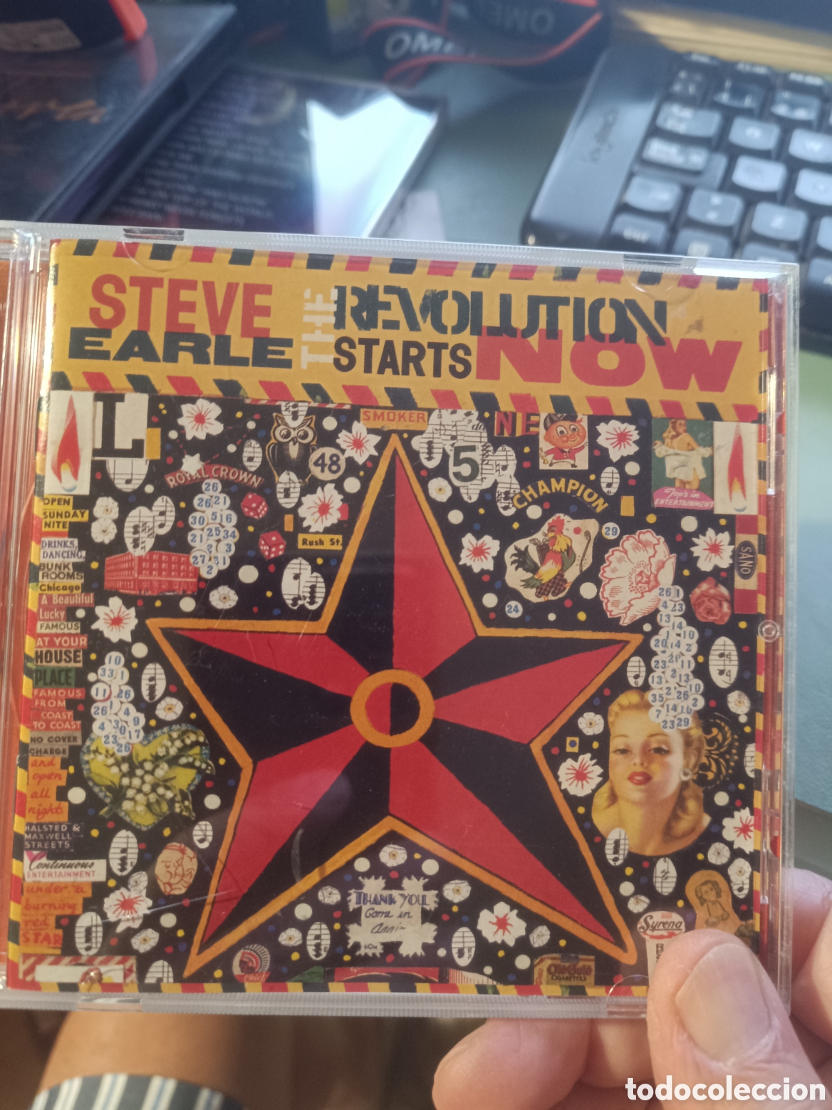 CDs de m&uacute;sica: Steve Earle &lrm;&ndash; The Revolution Starts Now