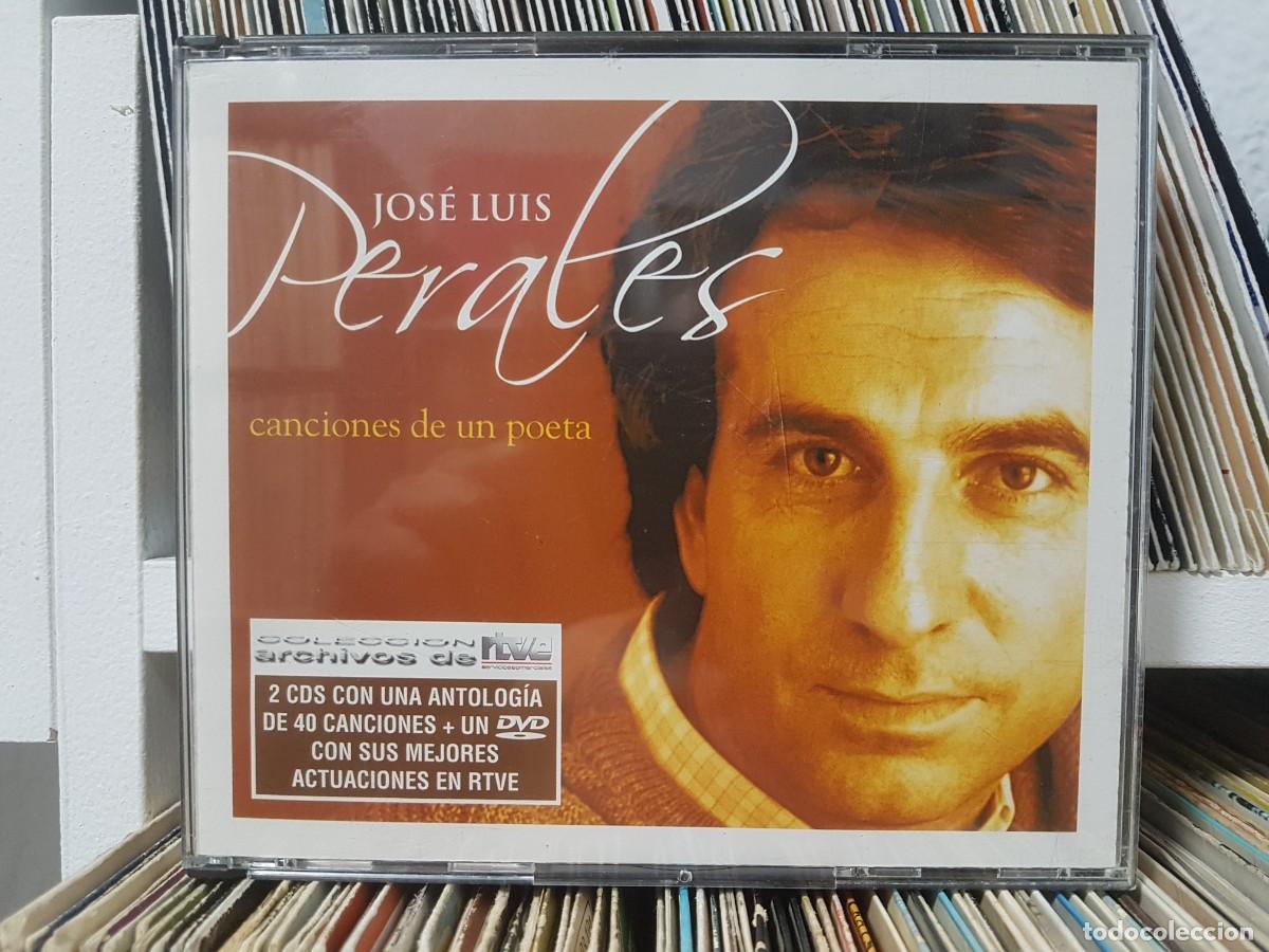 CDs de m&uacute;sica: B) Jos&eacute; Luis Perales &rdquo;Canciones de un poeta&rdquo; 2 Cd + 1 DVD a&ntilde;o 2004 - LEER DESCRIPCION