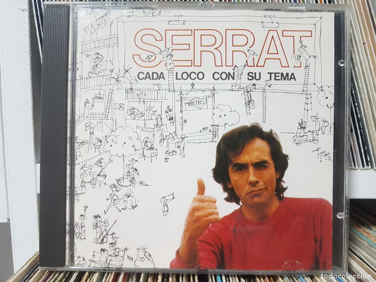 CDs de m&uacute;sica: B) Joan Manuel Serrat &rdquo;Serrat Cada loco con su tema&rdquo; Cd a&ntilde;o 1987 - LEER DESCRIPCION