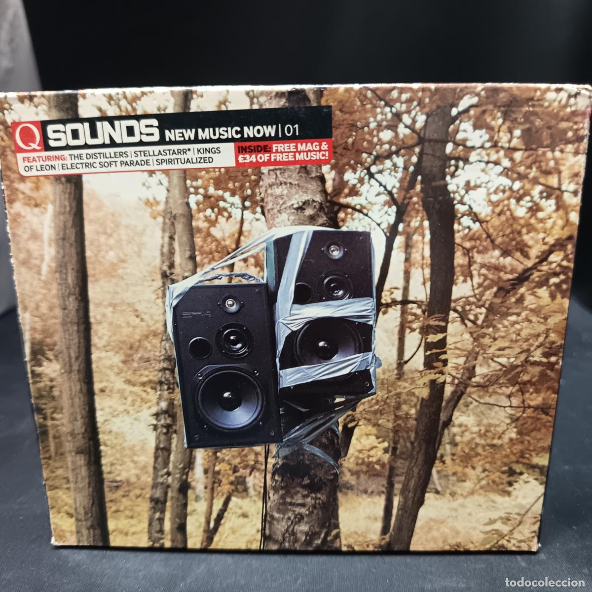 CDs de m&uacute;sica: QSound CD + Libro New Music Now: SNOW PATROL, MAROON 5, VUE, KINGS OF LEON, TURBONEGRO SPIRITUALIZED