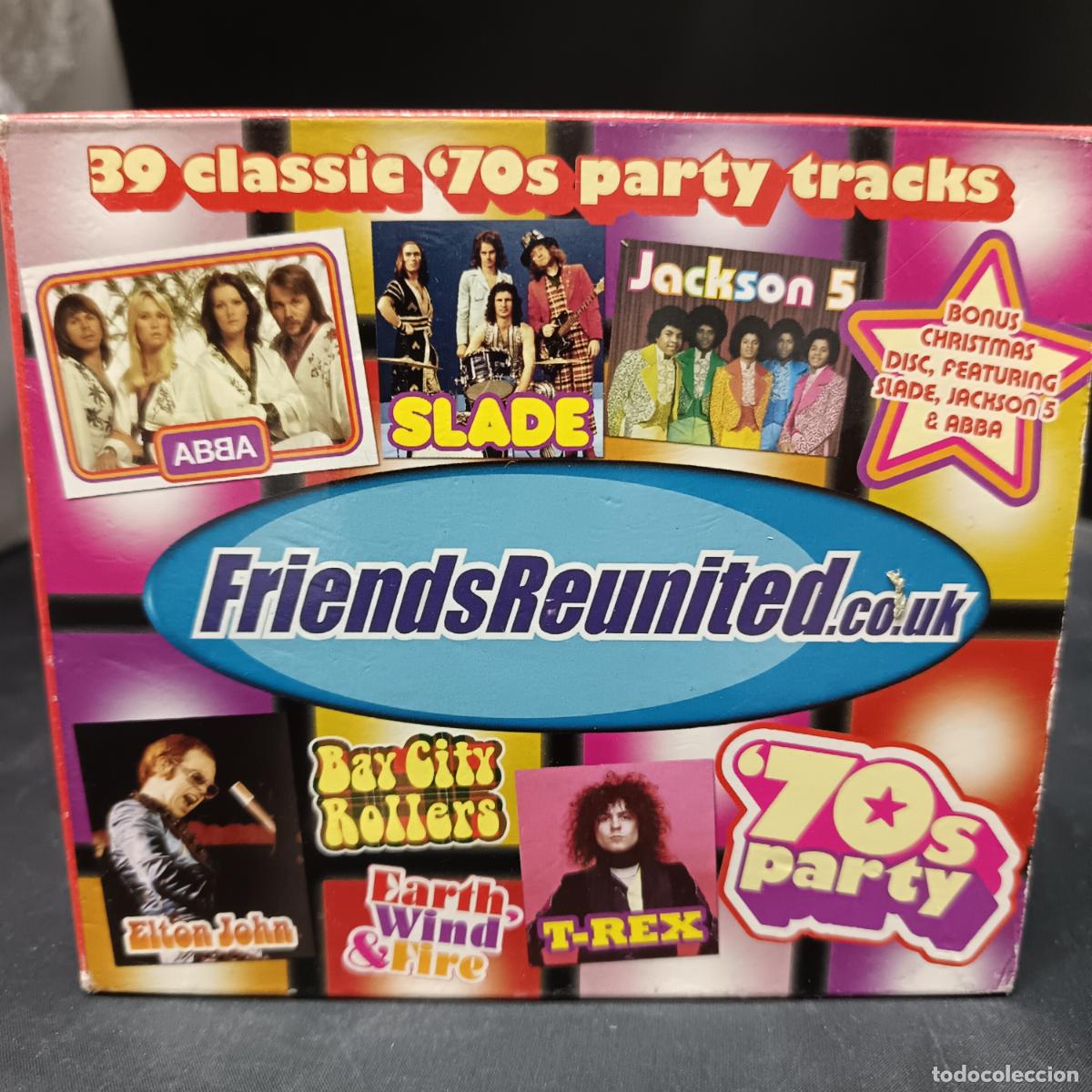 CDs de m&uacute;sica: 70s Party 3CDs: ABBA, T-REX, JACKSON 5, SLADE, ELTON JOHN, BACCARA, CHIC, TRAMMPS, ROD STEWART, MUD