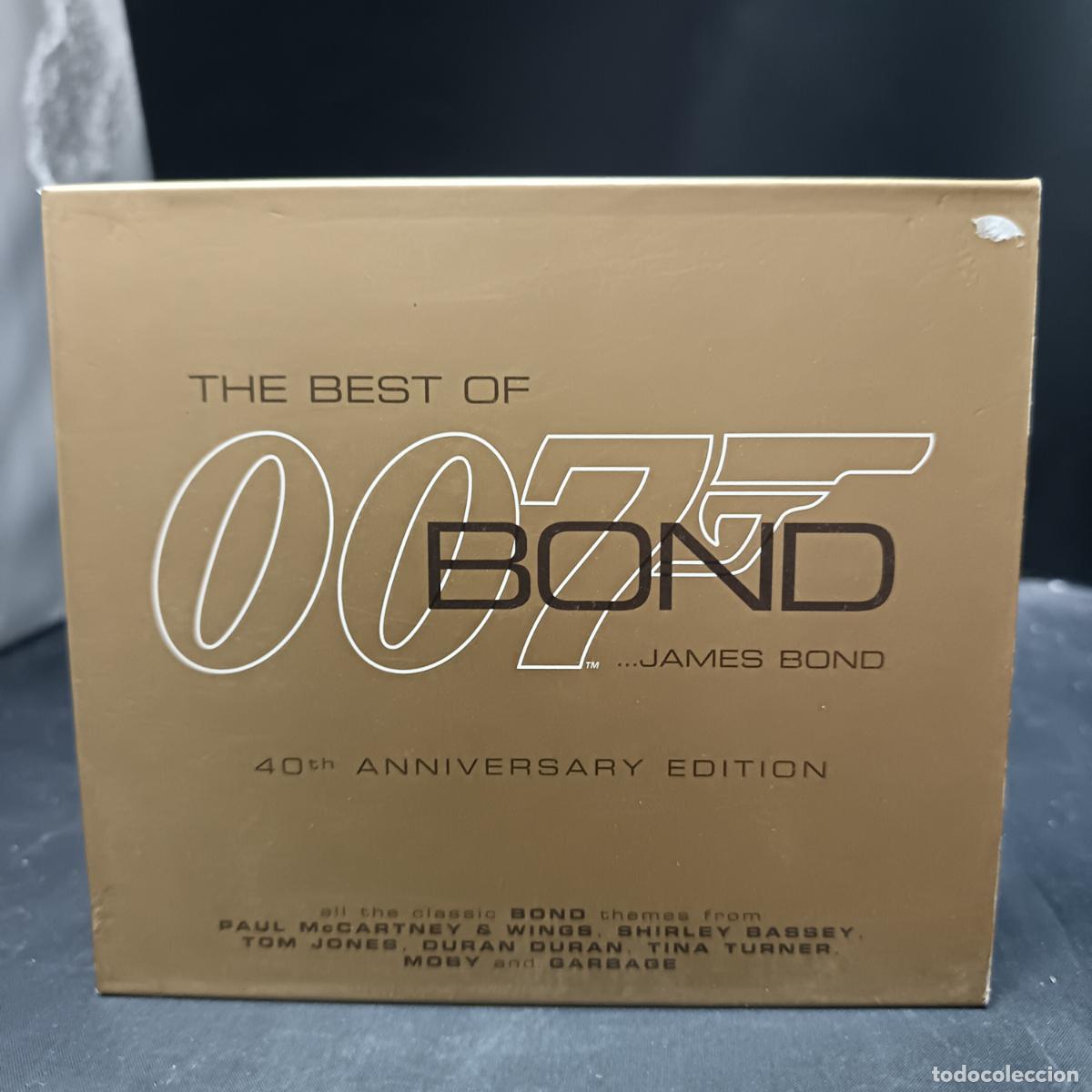 CDs de m&uacute;sica: THE BEST OF JAMES BOND CD BSO: SHIRLEY BASSEY, TINA TURNER, TOM JONES, MOBY, GARBAGE, CARLY SIMON...