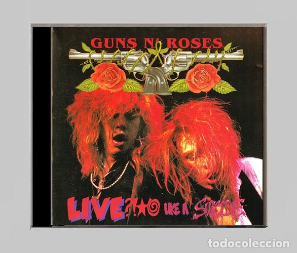 CDs de m&uacute;sica: G458 - GUNS & ROSES. GN&acute;R LIES LIVE LIKE A SUICIDE. CD.