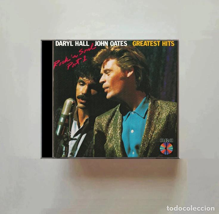 CDs de m&uacute;sica: DARYL HALL & JOHN OATES. GREATEST HITS. RECOPILATORIO. CD.
