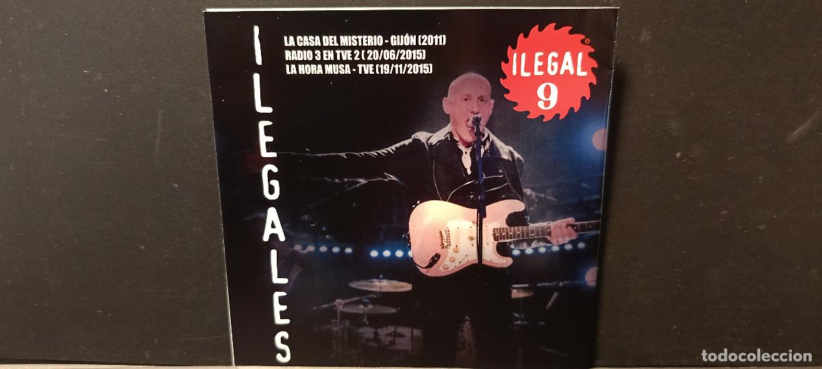 CDs de m&uacute;sica: COLECCION ILEGALES VOL 9 CD LA CASA DEL MISTERIO+RADIO3+LA HORA MUSA CDR +2 DVD R NO OFICIAL PEPETO