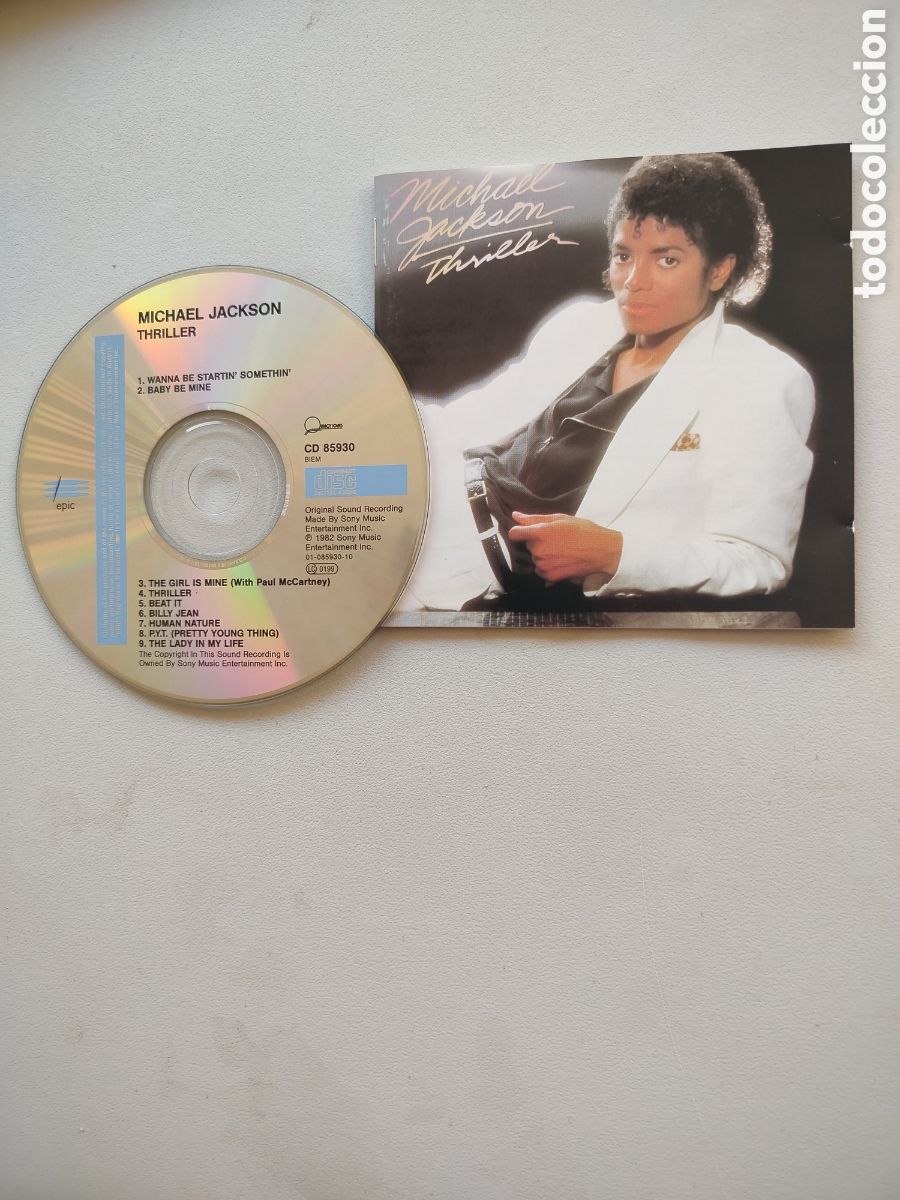 CDs de m&uacute;sica: Michael Jackson CD Thriller