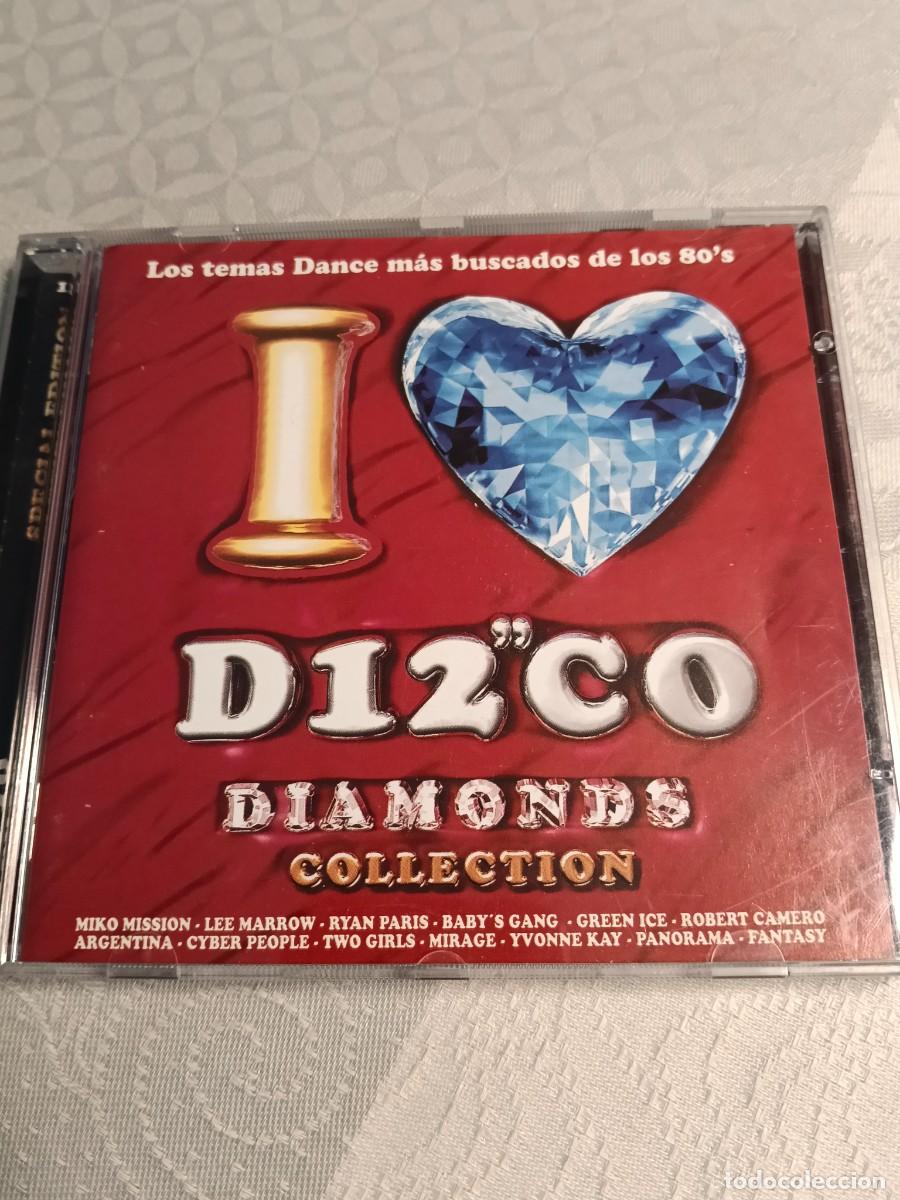 CDs de m&uacute;sica: RAR CD. I LOVE DISCO 12. DIAMONDS COLLECTION. VOL. 10. GREEN ICE. SPECIAL ED.
