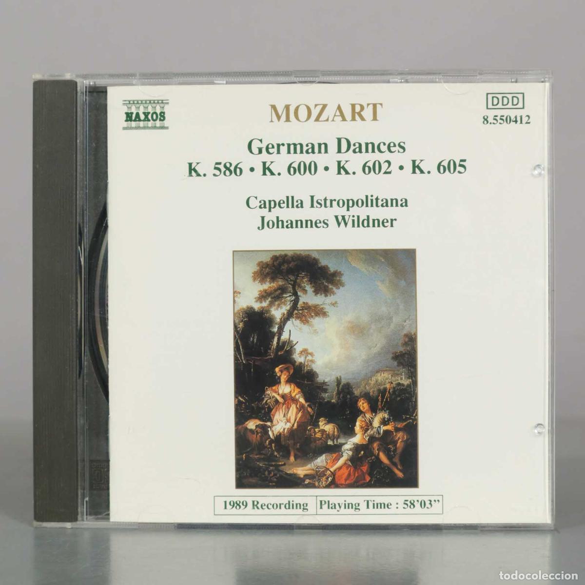 CDs de m&uacute;sica: CD. German Dances - Wolfgang Amadeus Mozart - Capella Istropolitana, Johannes Wildner - Naxos