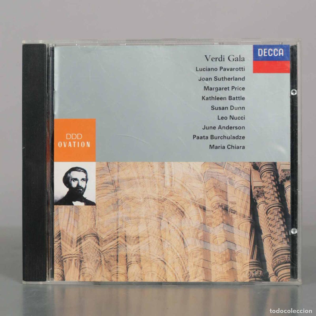 CDs de m&uacute;sica: CD. Verdi Gala - Luciano Pavarotti, Joan Sutherland, Margaret Price, Kathleen Battle, Susan Dunn,
