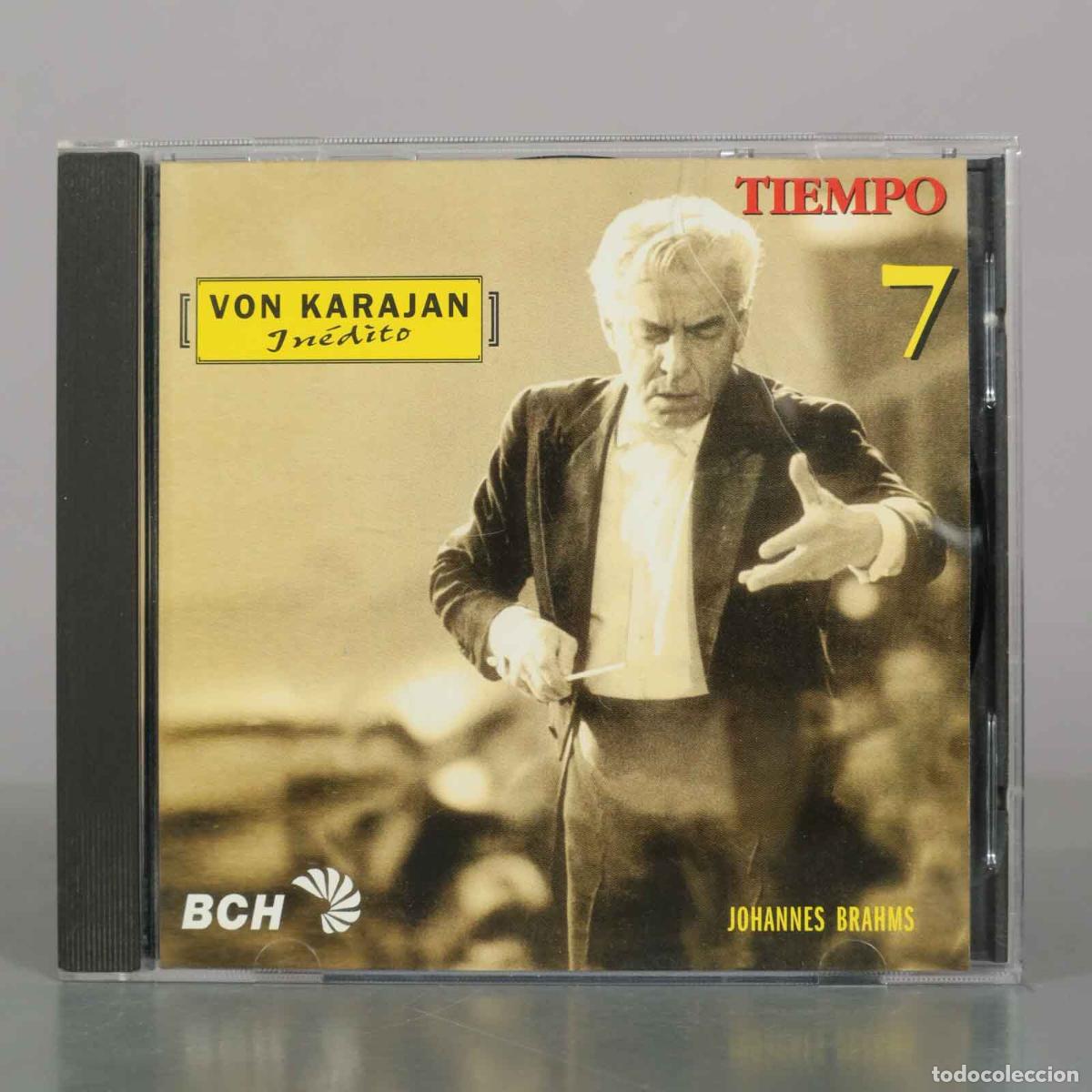 CDs de m&uacute;sica: CD. Von Karajan - In&eacute;dito 7 - Johannes Brahms - Tiempo