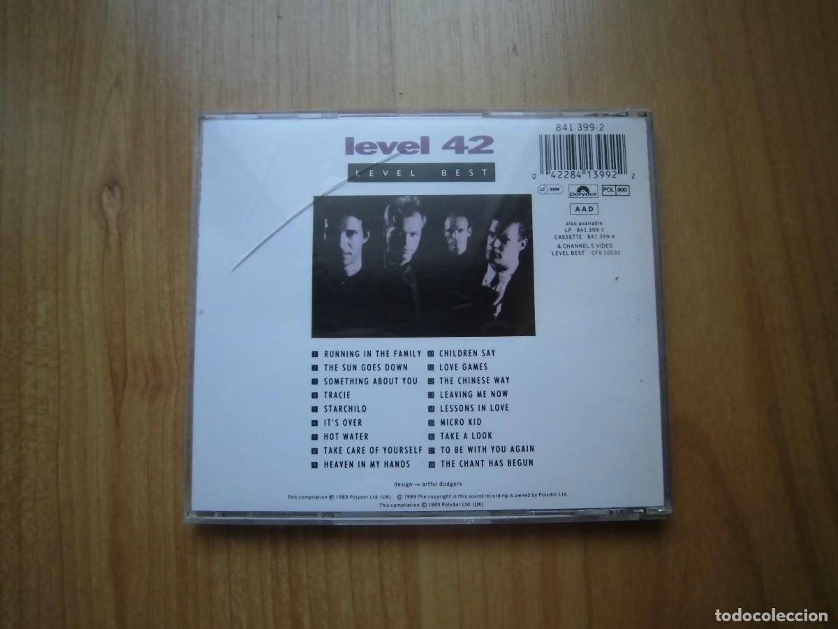 CDs de m&uacute;sica: CD LEVEL 42 LEVEL BEST - Foto 2