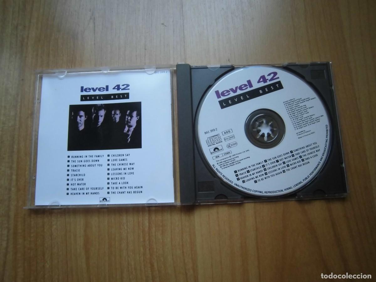 CDs de m&uacute;sica: CD LEVEL 42 LEVEL BEST - Foto 3
