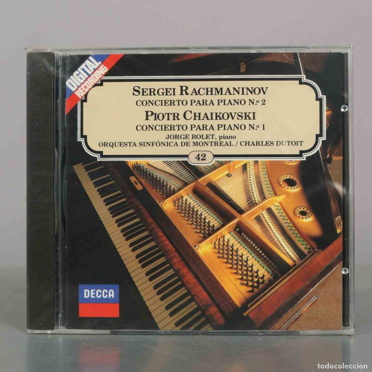 Music CDs: CD. Concierto Para Piano N.&ordm; 2 - Concierto Para Piano N.&ordm; 1 - Sergei Rachmaninov, Piotr . PRECINTADO