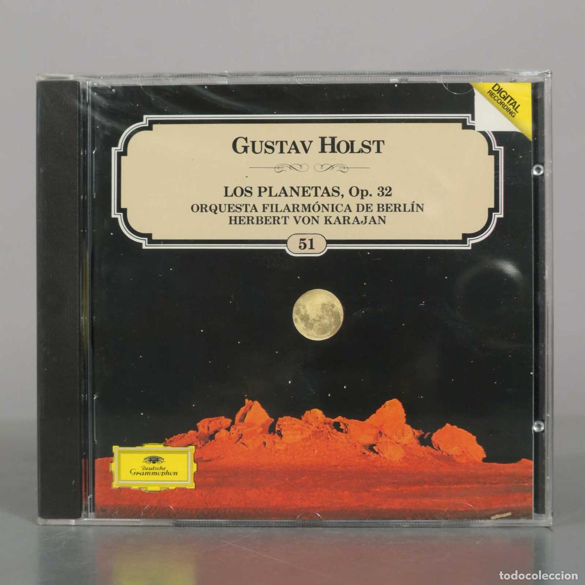 Music CDs: CD. Los Planetas, Op. 32 - Gustav Holst - Orquesta Filarm&oacute;nica de Berl&iacute;n, Herbert Von . PRECINTADO