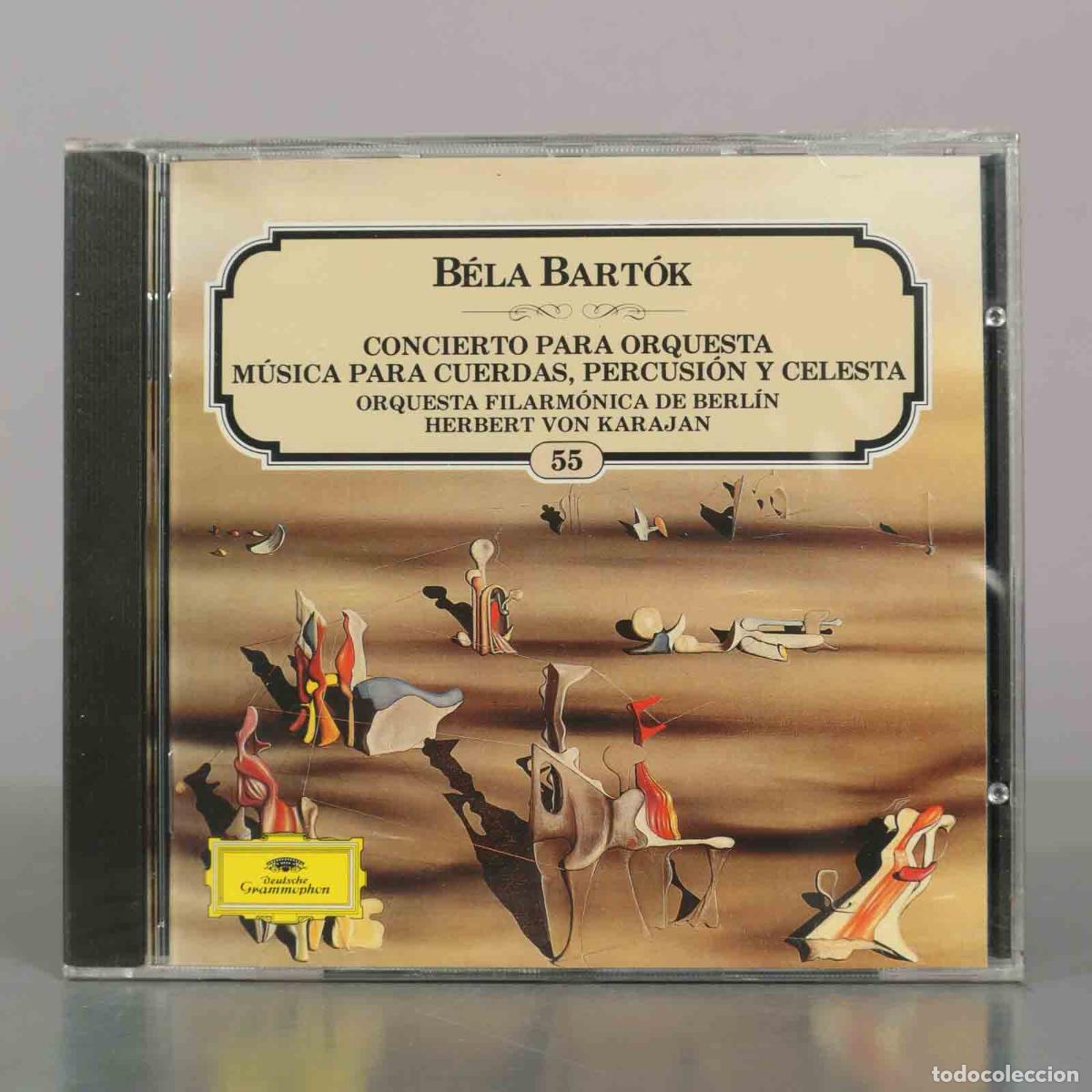 Music CDs: CD. Concierto para Orquesta - M&uacute;sica para Cuerdas, Percusi&oacute;n y Celesta - B&eacute;la Bart&oacute;k, . PRECINTADO