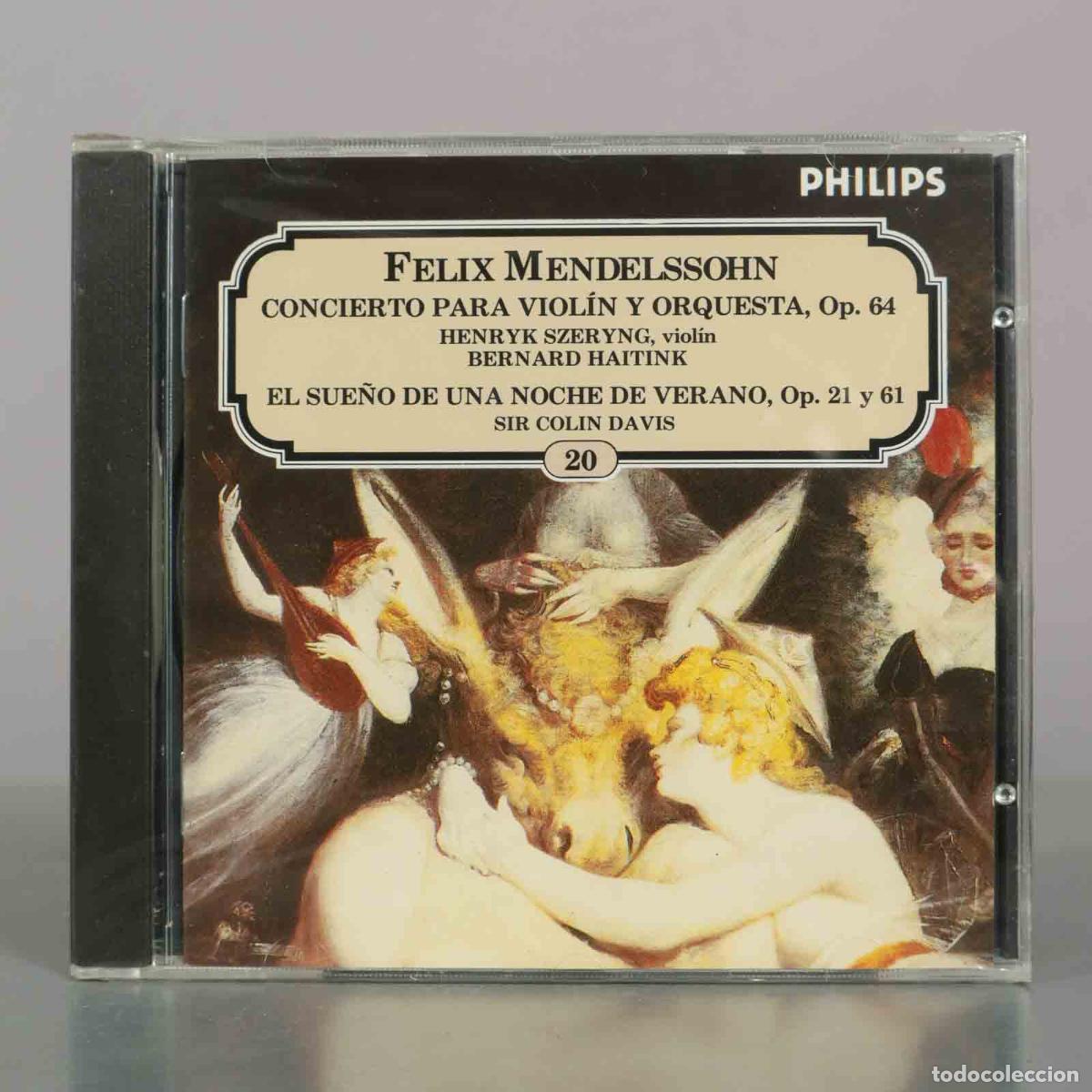 Music CDs: CD. Concierto Para Viol&iacute;n y Orquesta - El Sue&ntilde;o de una Noche de Verano - Felix . PRECINTADO