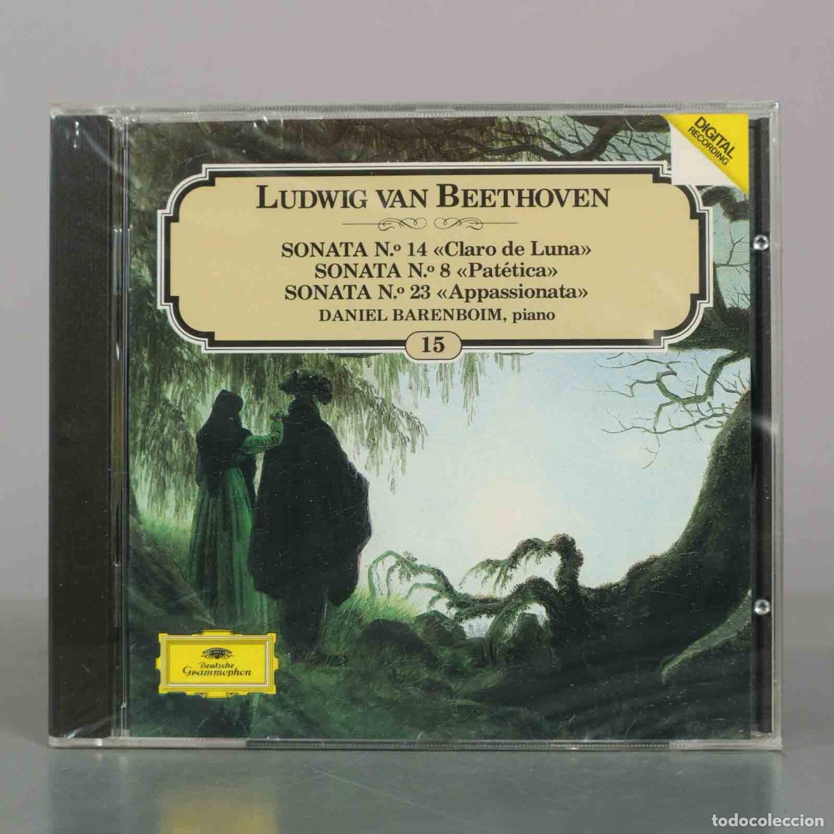 Music CDs: CD. Sonata N.&ordm; 14 Claro de Luna - Sonata N.&ordm; 8 Pat&eacute;tica - Sonata N.&ordm; 23 Appassionata - . PRECINTADO