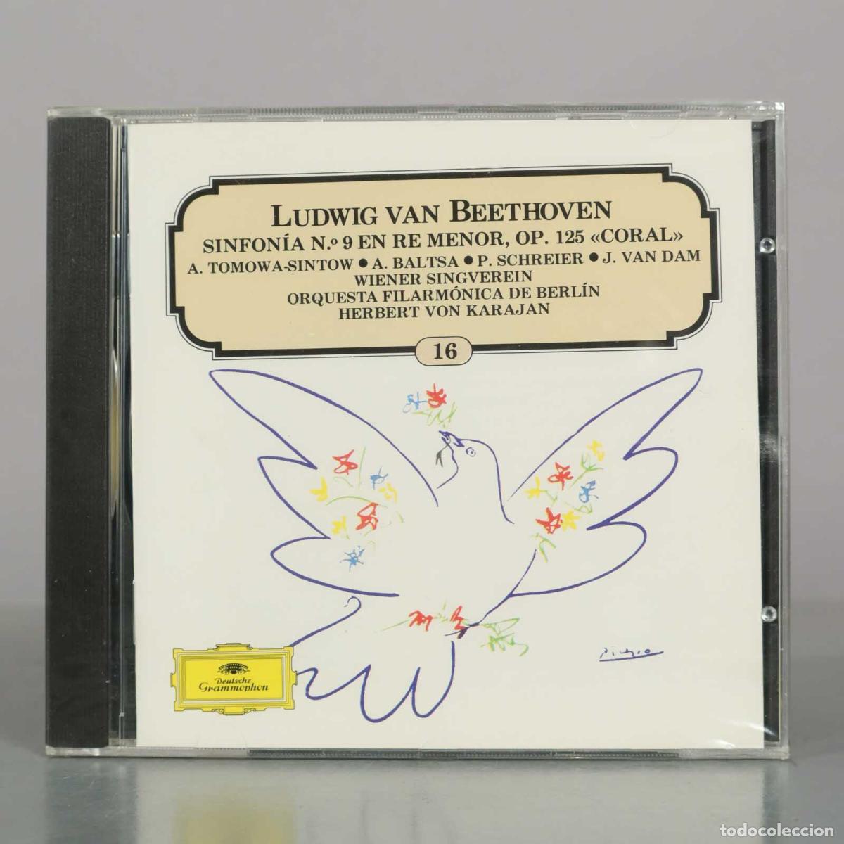 CD de M&uacute;sica: CD. Sinfon&iacute;a N.&ordm; 9 en Re Menor, Op. 125 Coral - Ludwig Van Beethoven, A. Tomowa-Sintow, . PRECINTADO