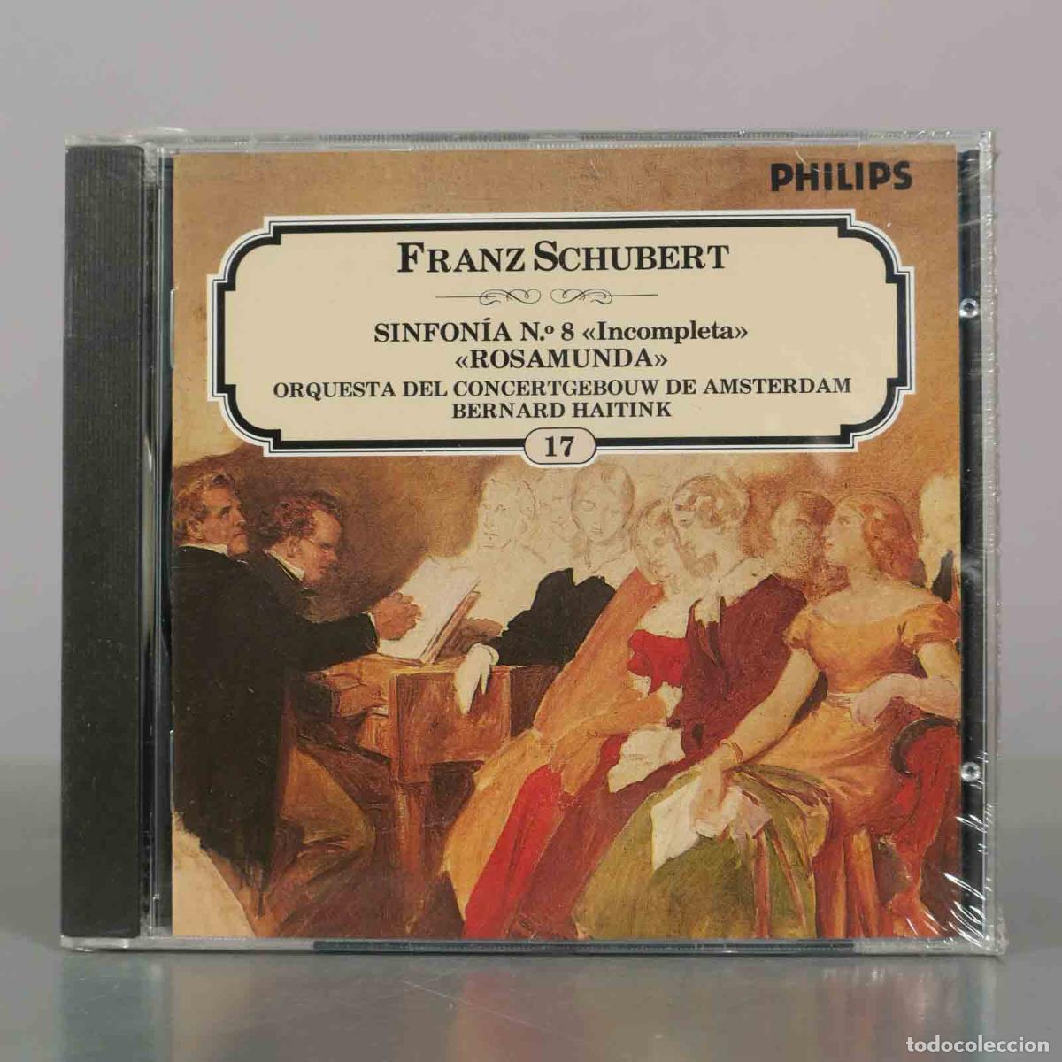 CD de M&uacute;sica: CD. Sinfon&iacute;a N.&deg; 8 Incompleta - Rosamunda - Franz Schubert, Orquesta del Concertgebouw . PRECINTADO