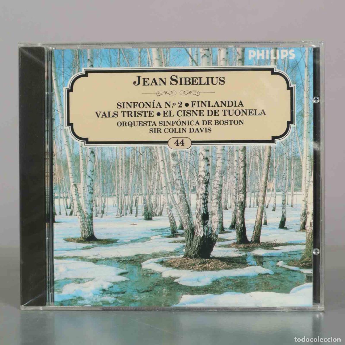 CD de M&uacute;sica: CD. Sinfonia No 2 - Finlandia - Vals Triste - El Cisne de Tuonela - Jean Sibelius - . PRECINTADO