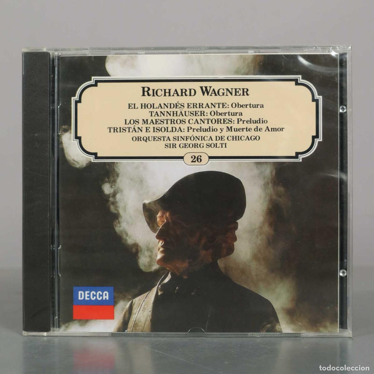 CD de M&uacute;sica: CD. El Holand&eacute;s Errante: Obertura - Tannh&auml;user: Obertura - Los Maestros Cantores: . PRECINTADO
