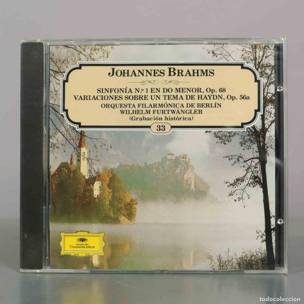 CD de M&uacute;sica: CD. Johannes Brahms - Sinfonia N. 1 en Do Menor, Op. 68 - Variaciones Sobre un Tema de . PRECINTADO