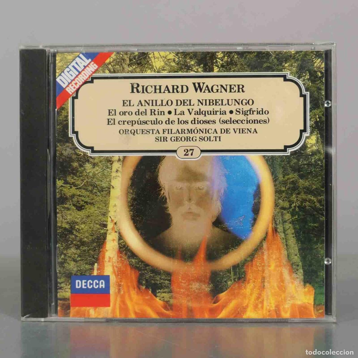 Music CDs: CD. El Anillo del Nibelungo - El oro del Rin, La Valquiria, Sigfrido, El crep&uacute;sculo de . PRECINTADO