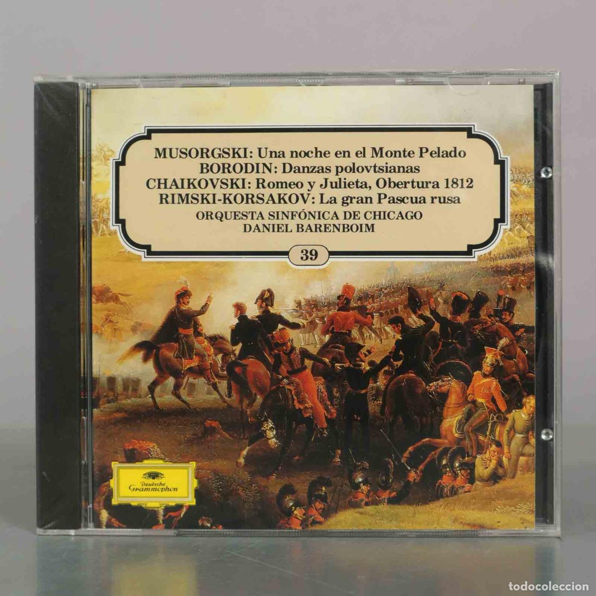 CDs de m&uacute;sica: CD. Musorgski: Una noche en el Monte Pelado - Borodin: Danzas polovtsianas - . PRECINTADO