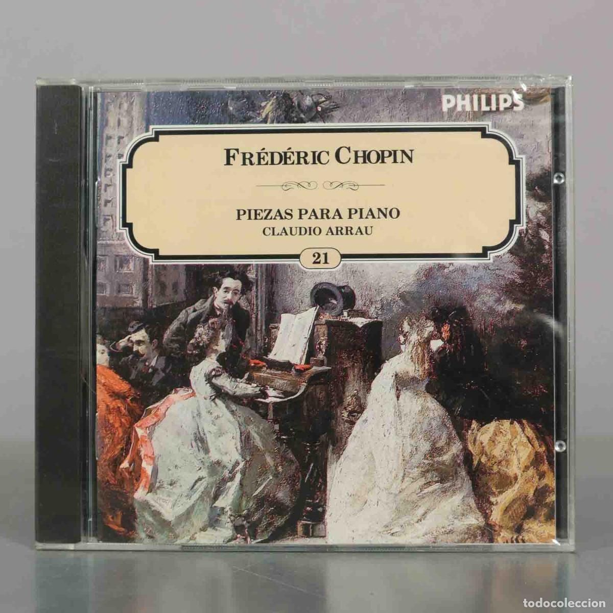 CDs de m&uacute;sica: CD. Piezas Para Piano - Fr&eacute;d&eacute;ric Chopin - Claudio Arrau - Philips . PRECINTADO