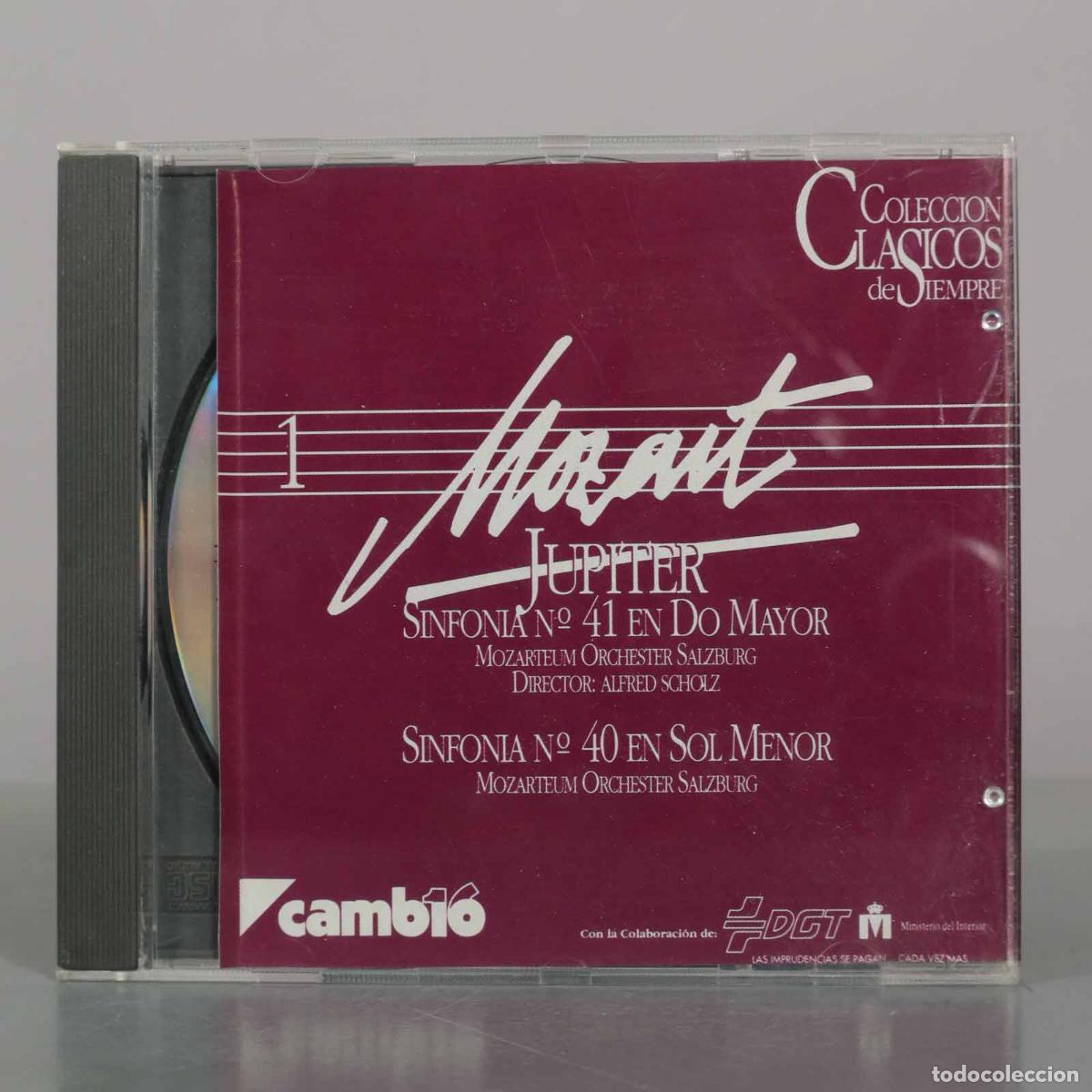 CDs de m&uacute;sica: CD. Sinfonia No 41 En Do Mayor - Sinfonia No 40 En Sol Menor - Wolfgang Amadeus Mozart - Mozarteum