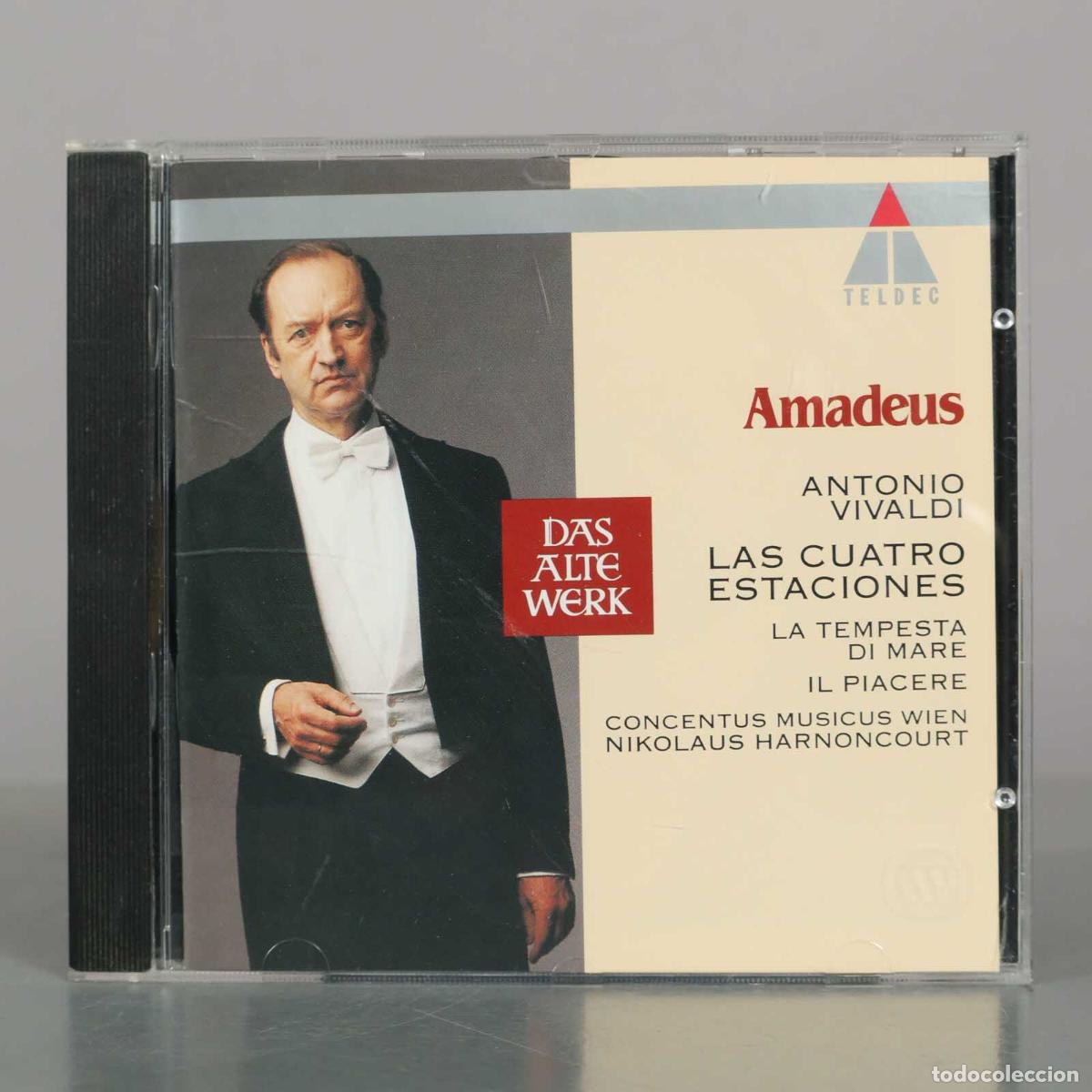 CDs de m&uacute;sica: CD. Las Cuatro Estaciones - La Tempesta di Mare - Il Piacere - Antonio Vivaldi, Concentus Musicus