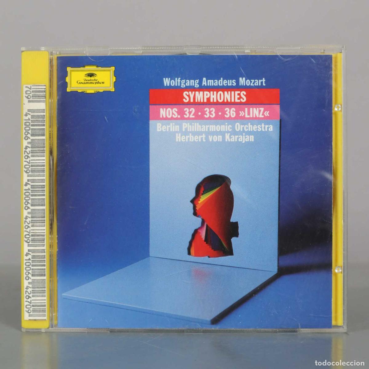 CDs de m&uacute;sica: CD. Symphonies Nos. 32, 33, 36 Linz - Wolfgang Amadeus Mozart, Berlin Philharmonic Orchestra,