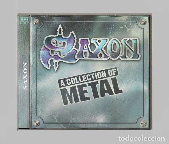 CDs de m&uacute;sica: G448 - SAXON. A COLLECTION OF METAL. CD.