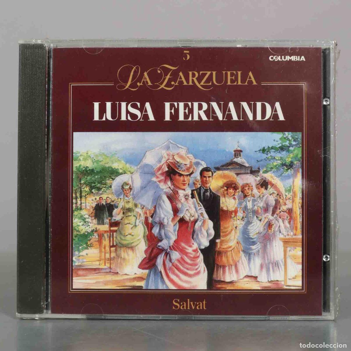 CDs de m&uacute;sica: CD. La Zarzuela - Luisa Fernanda - Salvat . PRECINTADO