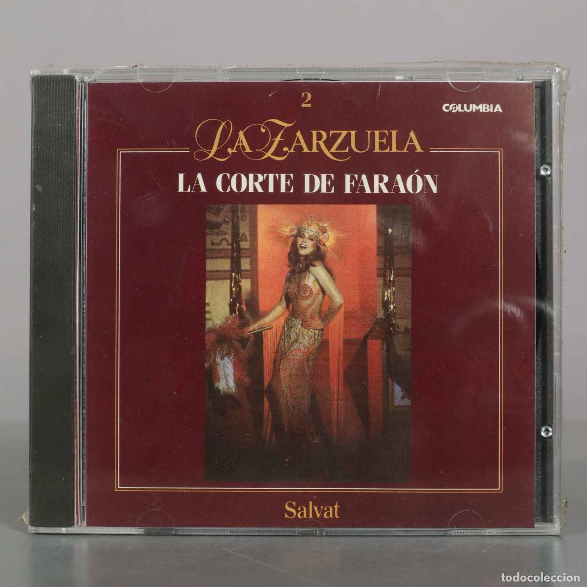 CDs de m&uacute;sica: CD. La Zarzuela - La Corte de Fara&oacute;n - Salvat . PRECINTADO